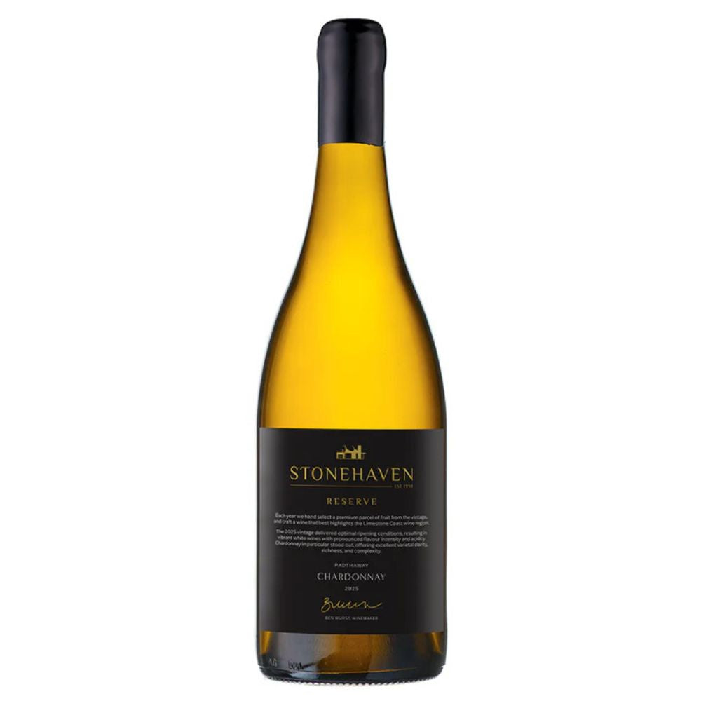 STONEHAVEN PADTHAWAY RESERVE CHARDONNAY 2025 - 12 Pack