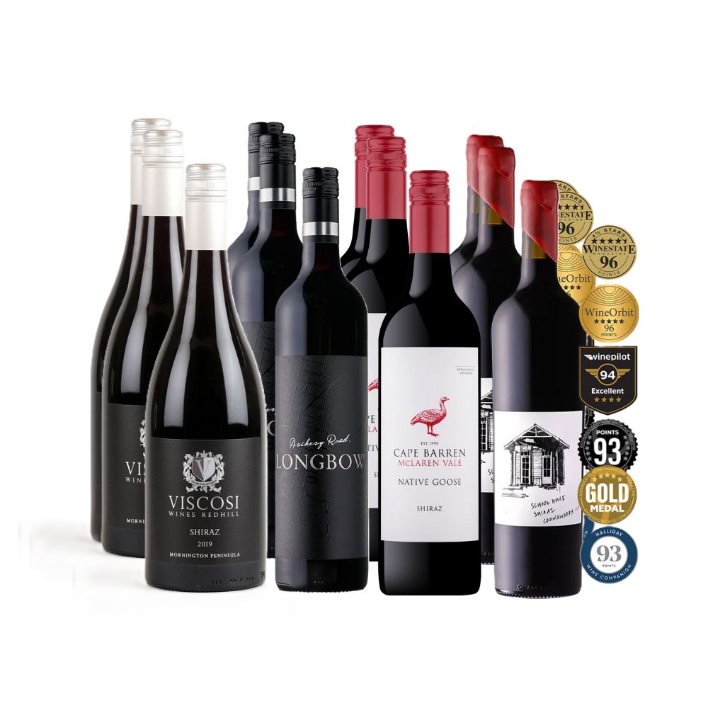 MIXED SHIRAZ FAVOURITES - 12 Pack