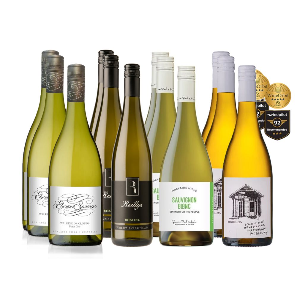 MIXED WHITE WINE FAVOURITES - 12 PACK