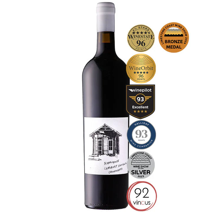 SCHOOLHOUSE COONAWARRA CABERNET SAUVIGNON 2020 - 12 Pack