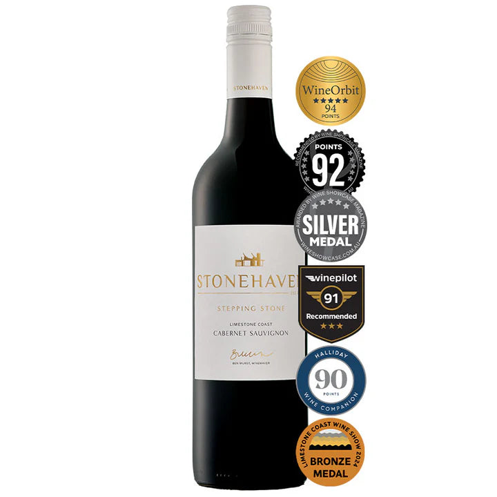 STEPPING STONE SOUTH AUS. CABERNET SAUVIGNON 2021 - 12 Pack